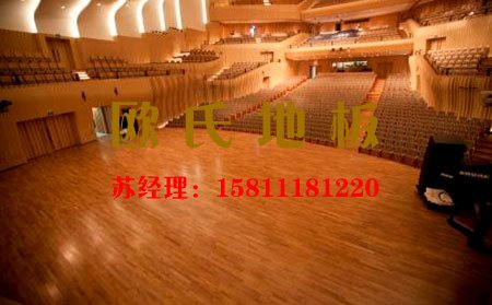 專業舞臺木地板特點和鋪裝前期準備